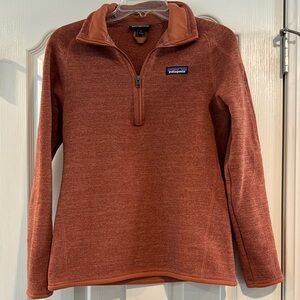 Women’s Patagonia Better Sweater 1/4 zip Pullover.